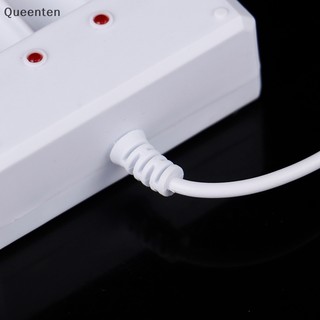 Bộ sạc Queenten 4 khe USB AAA và AA Bảo vệ ngắn mạch QT