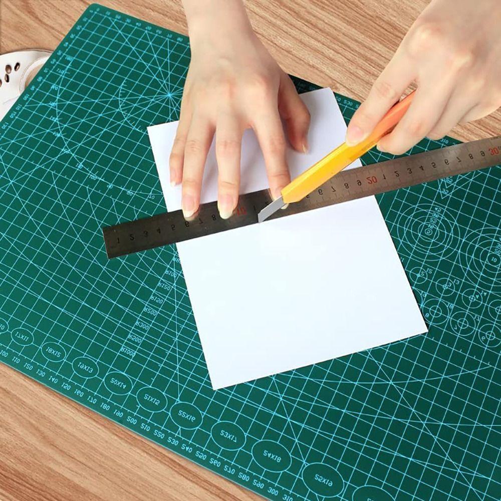 Thảm cắt CAST, Bảng cắt may vá A3 A4 A5, Khắc hai mặt bằng da PVC Dụng cụ thủ công Bàn làm việc Pad Home DIY