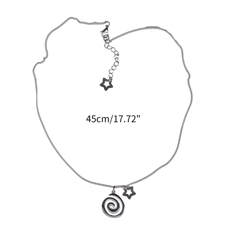 Vòng Cổ choker y2k Mặt Ngôi Sao vortex Thời Trang