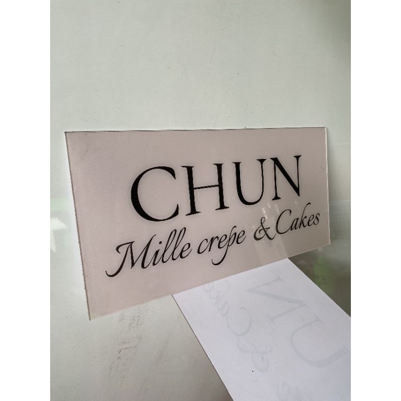 Bảng Số Nhà Mica Giá Rẻ 40x60 cm, Làm theo yêu cầu Chotdonnaoo
