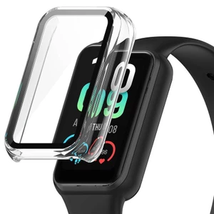 Dành Cho Amazfit band 7 Kính Cường Lực Bảo Vệ Màn Hình Vỏ Ốp Lưng PC + Phim Cường Lực Thay Thế Bảo Vệ