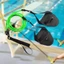 CAST Bơi Cánh Tay Huấn Luyện Căng Dây Tay Sức Mạnh Huấn Luyện Tay Dây Kéo Dây Đeo Đất Bơi Huấn Luyện