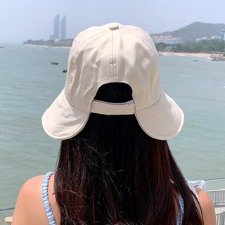 Mũ che nắng có thể gập lại mùa hè dành cho nữ - Mũ che nắng thiết kế mái vòm vành rộng Hàn Quốc