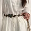 Thắt lưng dệt phù hợp BTF Thắt lưng nữ Bohemian Thắt lưng nữ Dây Cotton Dây thắt lưng