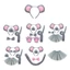 ✿ Bộ Phụ Kiện Hóa Trang Gồm Băng Đô Tai Chuột + Đuôi + Đuôi + Đuôi + Găng Tay Đáng Yêu 1 / 4 / 5