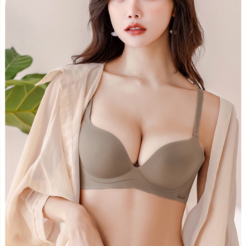 【32-38AB】 Áo Lót Nâng Ngực Không Gọng Không Đường May Sinh Viên Thanh Niên Áo Lót