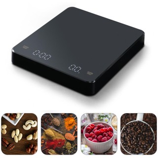 Cân nhà bếp Mijia điện tử chính xác 3KG/0,1g, hẹn giờ tự động, màn hình LED, dùng cho cà phê và thực phẩm