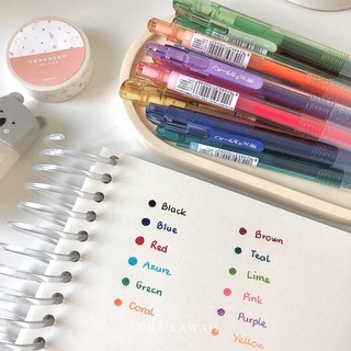 Bút bi gel nhiều màu DoMi Color DM-991 ngòi 0.5mm