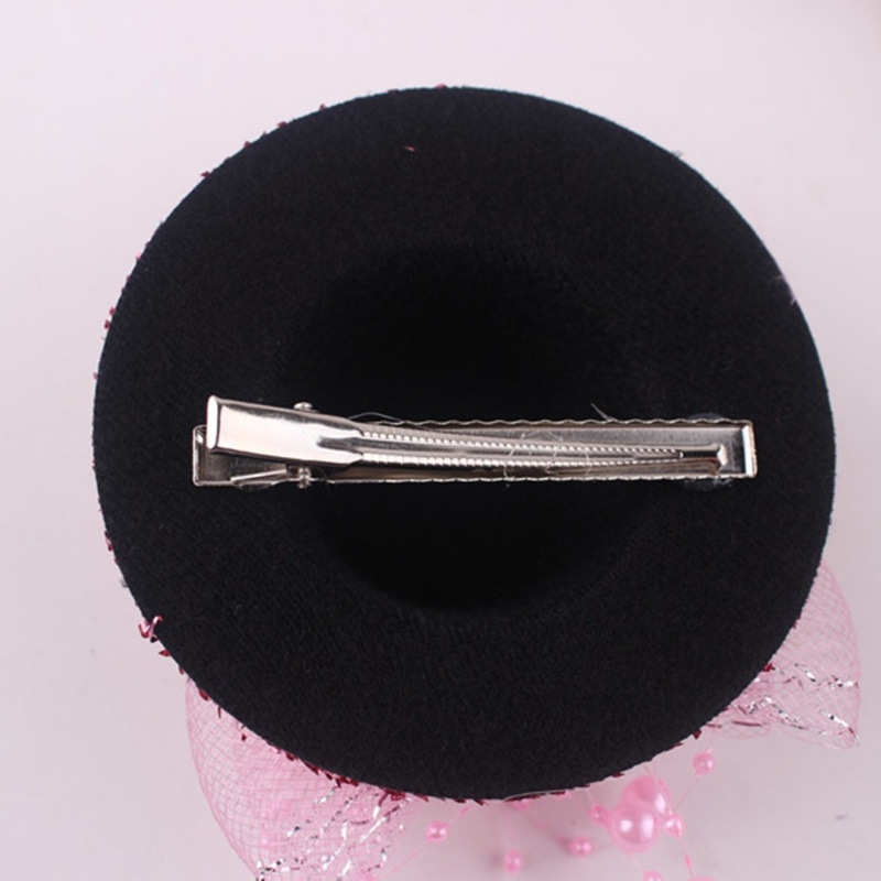 OXXGGKAO Đảng Fascinator Hoa Fascinator Cô Gái Mũ Fascinator Với Lấp Lánh