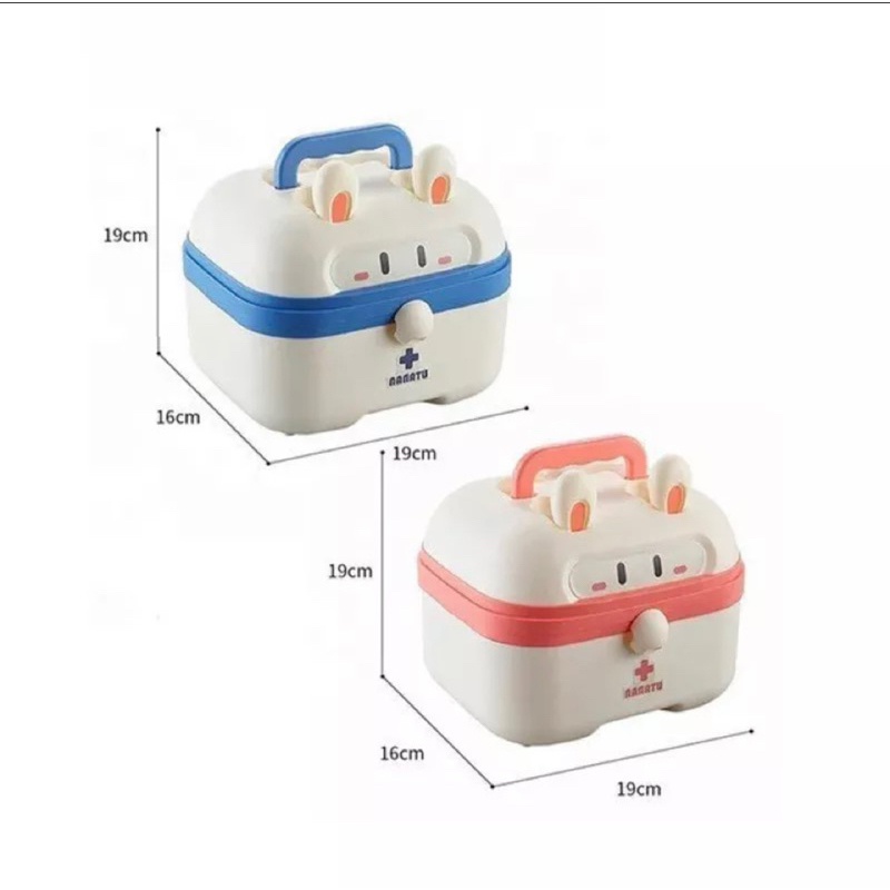 Bộ Đồ Chơi Bác Sĩ Hình Thỏ 36 Chi Tiết Cho Bé Kèm Vali Đồ Chơi Nhập Vai PUKAPI