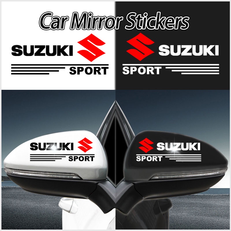 Miếng Dán Trang Trí Gương Chiếu Hậu Chống Trầy Cho Xe Hơi Suzuki Swift Sport Xl7 Vitara Jimny Scross Sx4 Presso Ciaz 20%