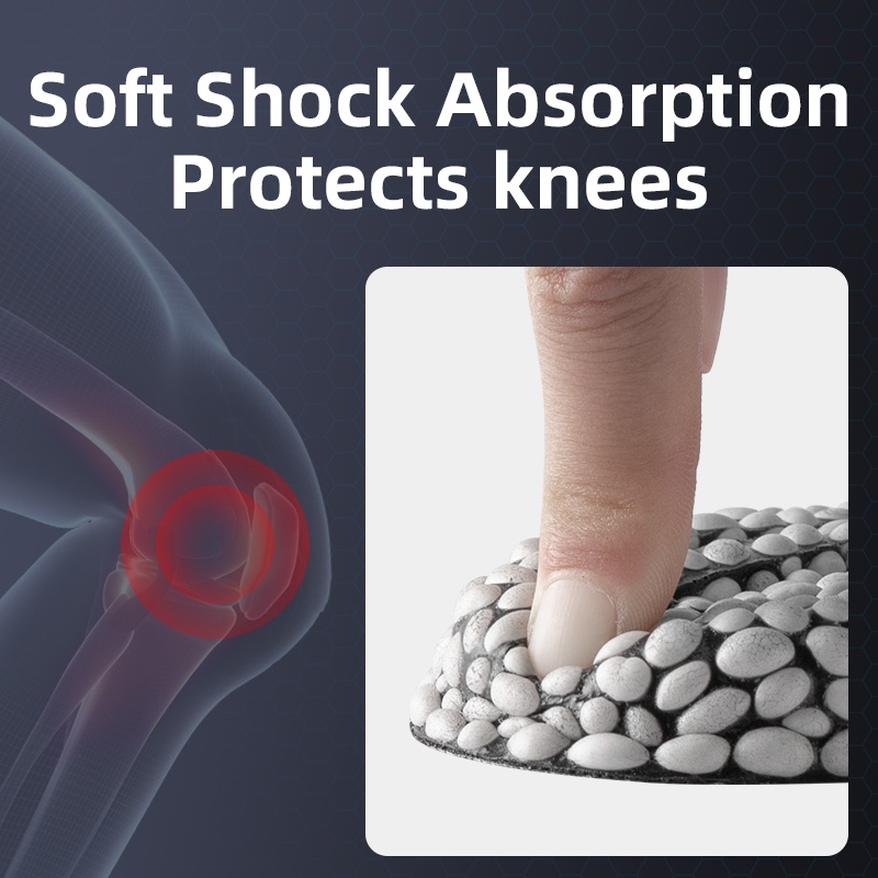 Rockbros Đế Lót Giày Thể Thao Bằng PU Chống Sốc Thấm Hút Mồ Hôi Thoáng Khí Thoải Mái