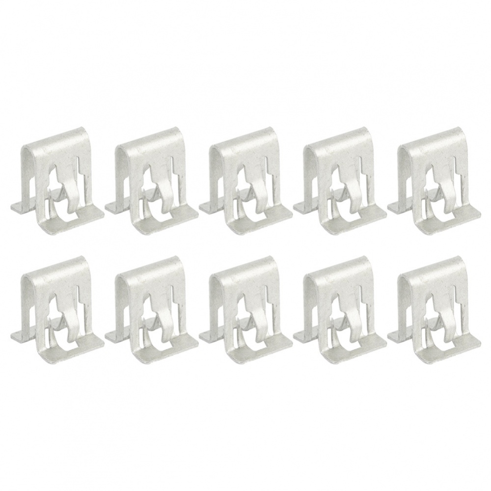 Set 10 Kẹp Phụ Kiện Thay Thế Bằng Kim Loại Cho Xe Hơi