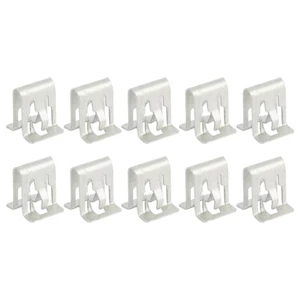 Set 10 Kẹp Phụ Kiện Thay Thế Bằng Kim Loại Cho Xe Hơi