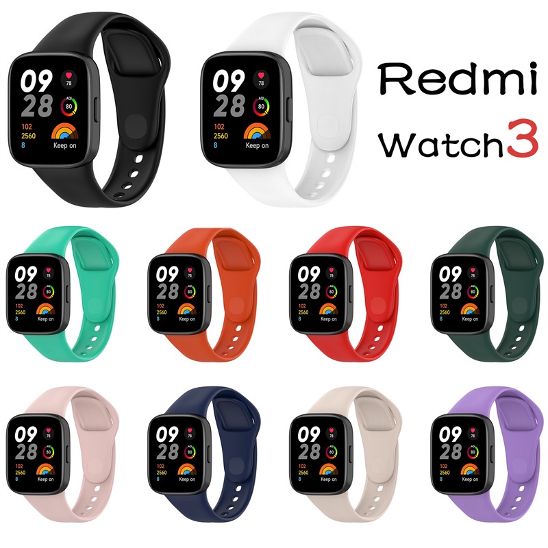 redmi watch 3 active Dây Đeo Silicon Thay Thế Cho Đồng Hồ Thông Minh Xiaomi redmi watch3