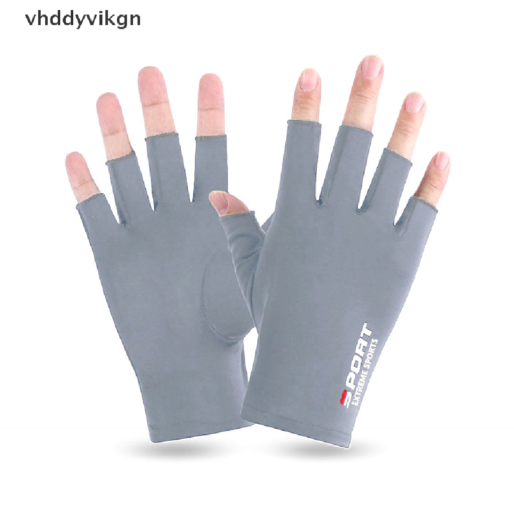 Găng Tay Chống Nắng Chống Tia UV Chống Trượt Thoáng Khí Phong Cách Thể Thao Cho Nam Và Nữ