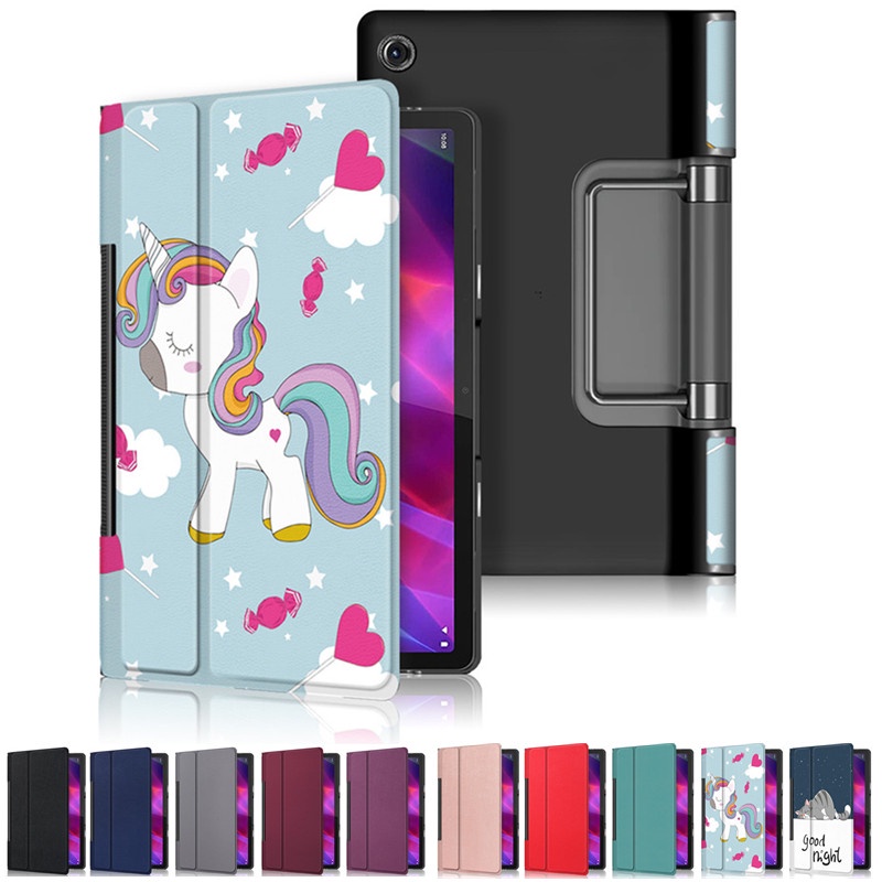 Protective Case For Lenovo Yoga Tab 11 - Slim Cover With Magnetic Closure (Forest Dusk)