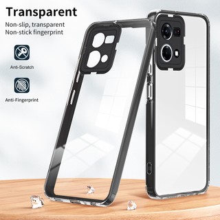 Ốp Điện Thoại TPU Silicon Trong Suốt Chống Sốc Cho OPPO Reno 8 4G Reno 7 4G F21 Pro
