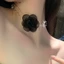 Vòng Cổ Choker Họa Tiết Hoa Đính Ngọc Trai Trắng Đen Lãng Mạn Thời Trang Mùa Hè Cho Nữ VN