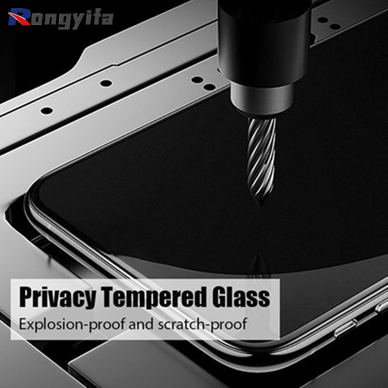 Ốp Điện Thoại Kính Cường Lực 9D Chống Nhìn Trộm Cho iPhone 14 Plus 13 12 11 Pro Max Mini XS Max XR X 7 8 6 6s Plus