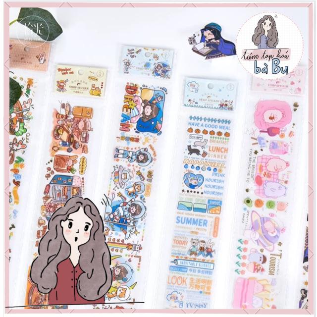 Dây stickers PVC dài 35cm dễ thương nhiều mẫu | Shopee Việt Nam