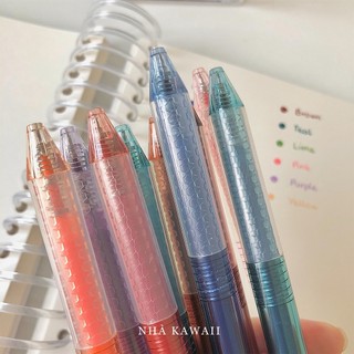 Bút bi gel nhiều màu DoMi Color DM-991 ngòi 0.5mm
