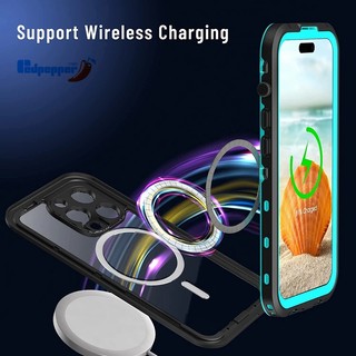 ốp 15 promax lưng chống nước Outdoor IP68 Waterproof Phone Case chống nước for iPhone 14 13 Pro Max Swimming Diving Cover for iphone 14 Plus Water Proof Case