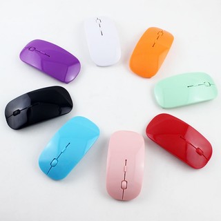 Chuột Quang Không Dây USB 1600 DPI 2.4G Siêu Mỏng Cho PC Laptop luyoo27