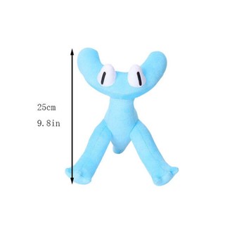 Rainbow Friends Chapter 2 Cyan Plush Toy Yellow Friend Soft Stuffed Doll Gift