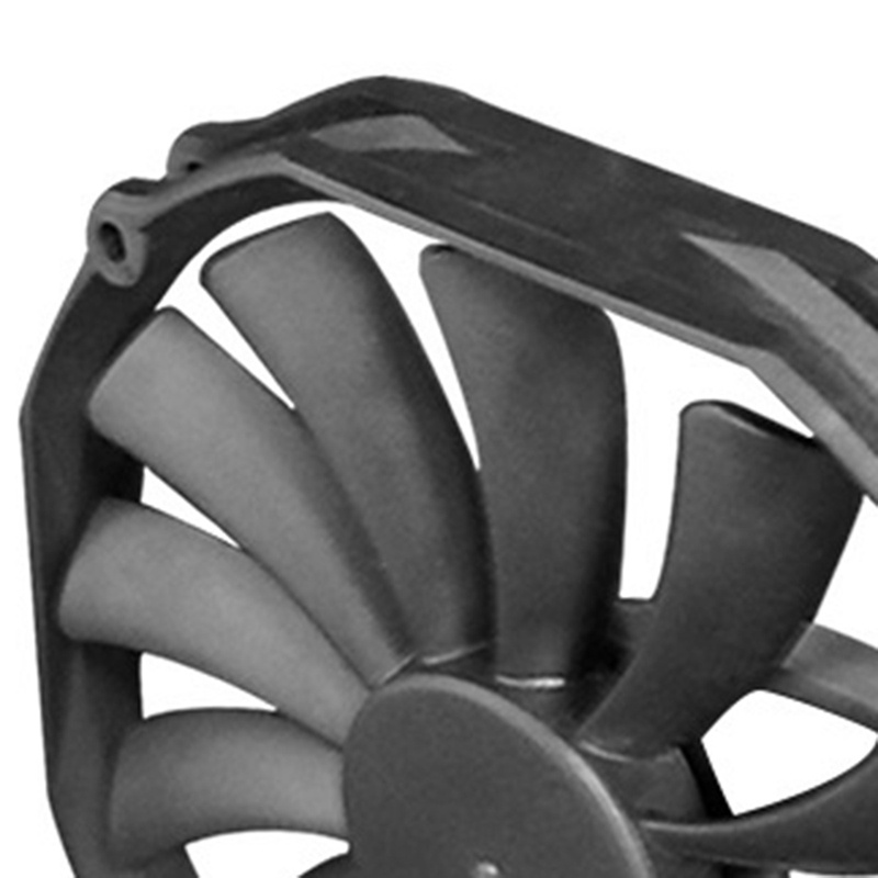 14015 Quạt ốp lưng Âm lượng không khí lớn Tiếng ồn thấp 140X140X15MM Siêu mỏng 4PIN PWM 14CM Quạt