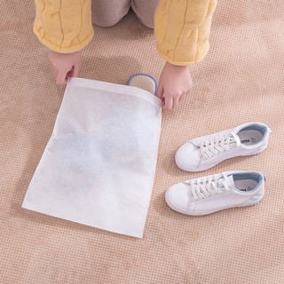 Combo 10 Túi Vải Đựng Giày Dép Du Lịch Dây Rút Size Lớn SUNNY DAY