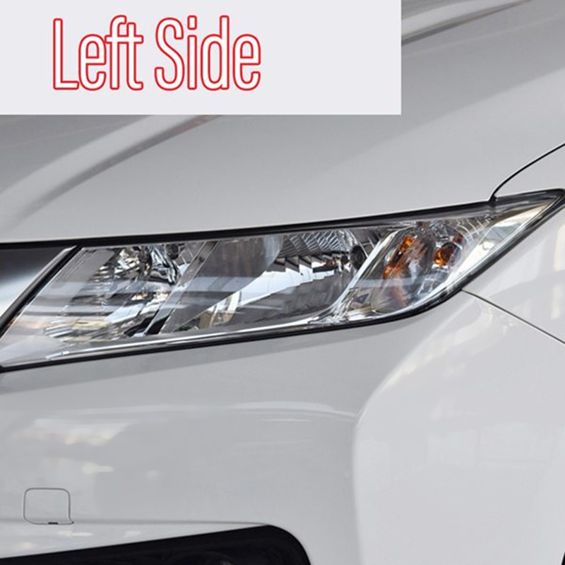 Đối với ô tô honda city 2015-2018 nắp đèn pha bên trái chụp đèn trong suốt phụ kiện ống kính vỏ đèn pha