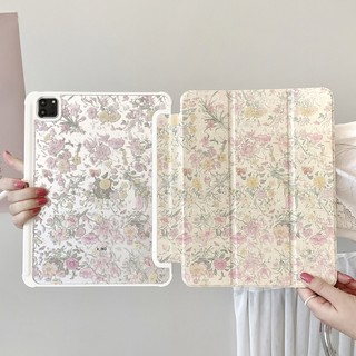 Vỏ cứng acrylic hình hoa nhỏ vỏ tương thích với ipad mini6 ipad5 6 7 8 9 air air1 air2 air3 air4 air5 10.9 "pro10.5 pro11 pro12.9 2018 2020 2021 2022 bao da