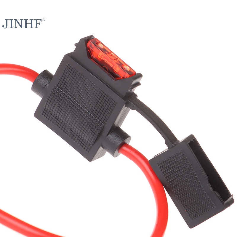 Hộp giữ cầu chì lưỡi tiêu chuẩn JINHF in-line chống văng nước ô tô 5/10/15/20/25/ 30a