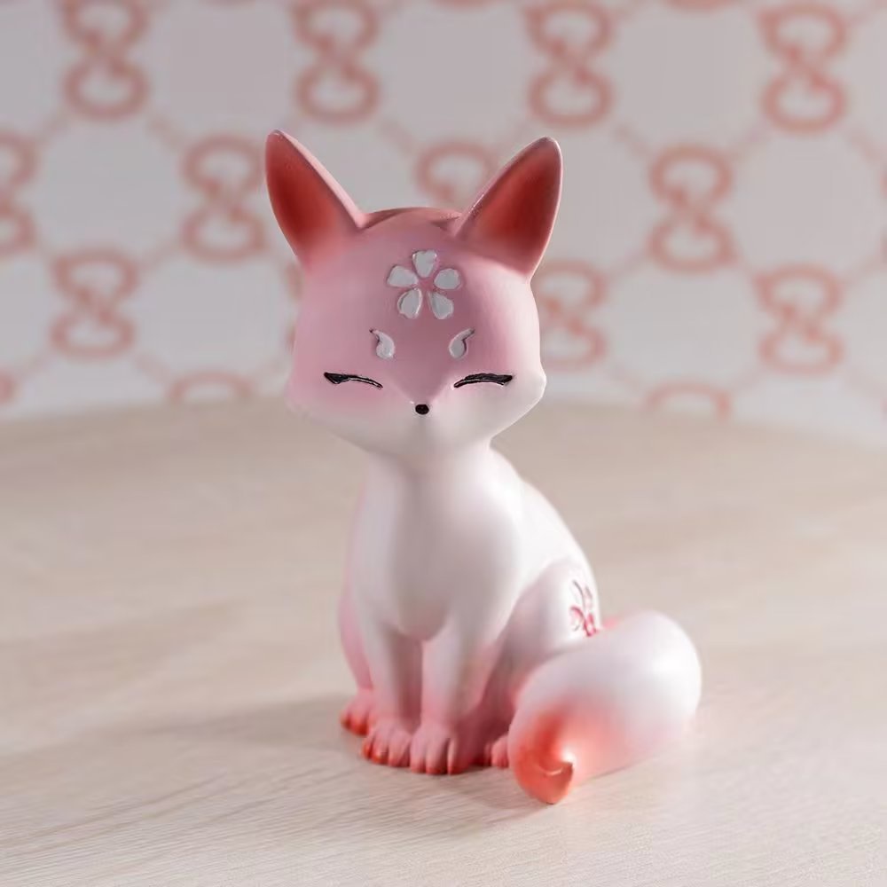 PS1 Genshin Impact Yae Miko Fox Nhân Vật Hành Động Teyvat Zoo Hồng Sakura Fox Mô Hình Búp Bê Đồ Chơi Cho Trẻ Em Quà Tặng Bộ Sưu Tập SP1