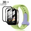 Kính Cường Lực Cong 3D Viền Dẻo Bảo Vệ Màn Hình Đồng Hồ Thông Minh Xiaomi Redmi Watch3 Redmi Watch 3