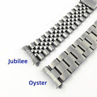 Set 2 Đầu Nối Bằng Thép Không Gỉ 20mm 22mm Cho Đồng Hồ Seiko SKX009 SKX007 Jubilee Dây đeo bằng thép không gỉ