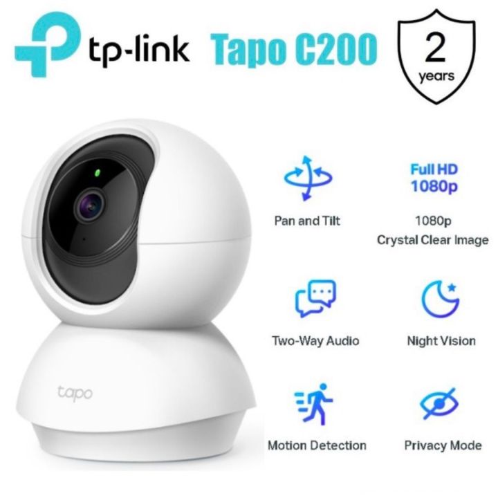 [HCM] Camera Wifi TP-Link Tapo C200 xoay 360 độ, đàm thoại 2 chiều ...