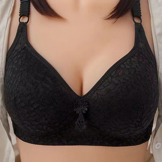 Áo Ngực Ren Không Gọng Thoáng Khí Nâng Ngực Size Lớn luyoo34