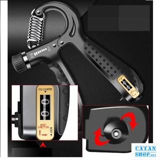 Kìm Bóp Tay, Tập Cơ Tay, Dụng Cụ Tập Gym Tại Nhà Điều Chỉnh Lực Có Đếm 5 - 60kg TT13-KimTT