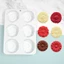 Cc 6Cells Khuôn Socola Silicon DIY Fondant Khuôn Hình Hoa Chất Liệu Silicon Khuôn Nướng Bánh DIY Trang Trí Bánh T