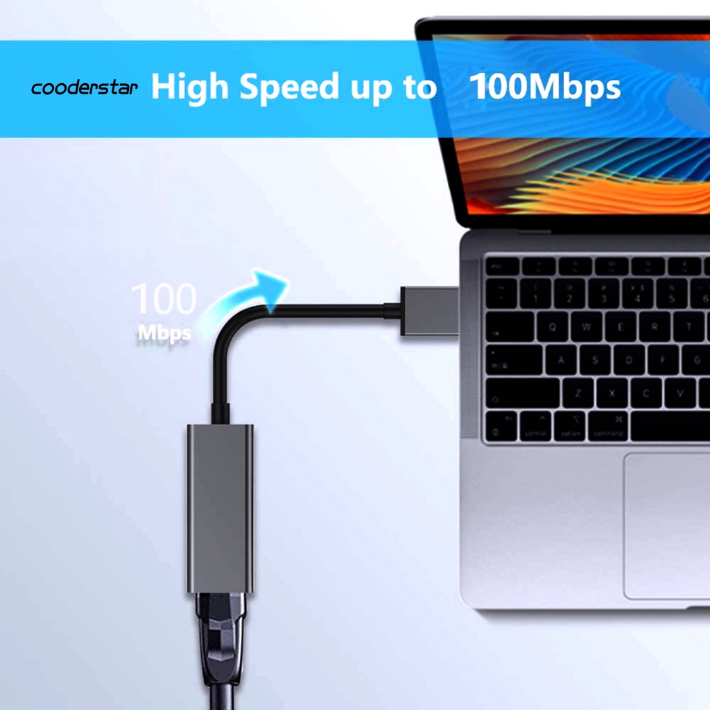 Card Mạng Cổng USB Type-C Sang Rj45 Lan Cho MacBook Pro | Shopee Việt Nam