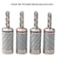 4 Phích Cắm Chuối HIFI DIY Sợi Carbon Điện Loa Âm Thanh Cáp Chuối Đầu Nối Cắm