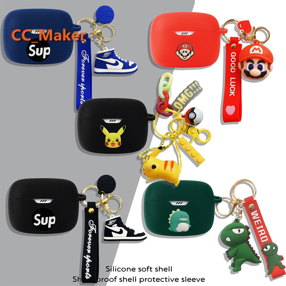 For JBL TUNE Beam Case Cartoon Pokémon Pikachu JBL TUNE Beam Silicone