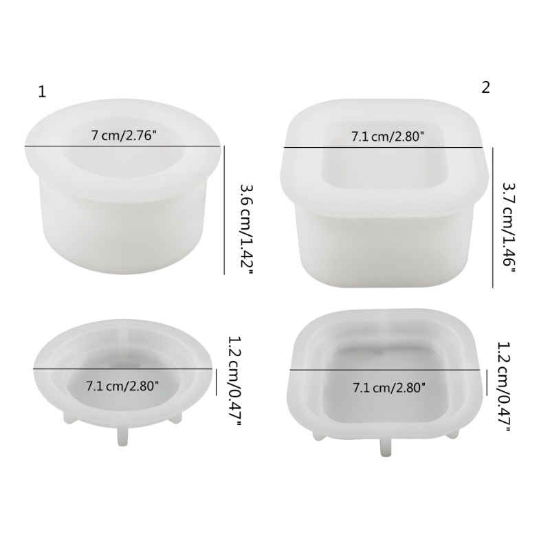 Dy Khuôn Silicon DIY Xi Măng Cốc Trang Trí Thạch Cao Cốc Khuôn Silicon