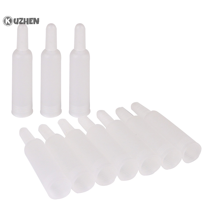 Kuzhen 50 cái 2ml chai thủy tinh nhám silicone nhỏ giọt lọ mở ampule breaker dripper hot