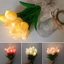 SAIA - Bộ 10 Đèn Ngủ Kính Quyển Để Bàn