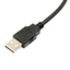 1.8m Mini USB B Loại 5pin Nam 90 Độ Góc Trái Sang USB 2.0 Nam Cáp Dữ Liệu Màu Đen