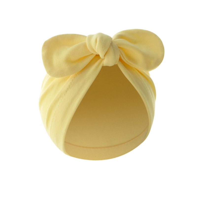 Kikin Mũ Ấm Sơ Sinh Không Xương Mũ Ấn Độ Thắt Nút Mũ Headwrap Cho Bé Gái Bé Trai