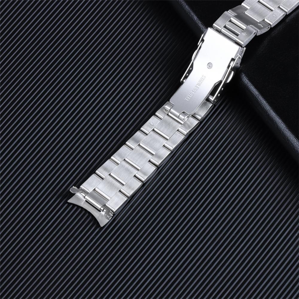 Dây Đeo Đồng Hồ Bằng Thép Không Gỉ 20mm 22mm Cao Cấp Sang Trọng Cho Seiko SKX009